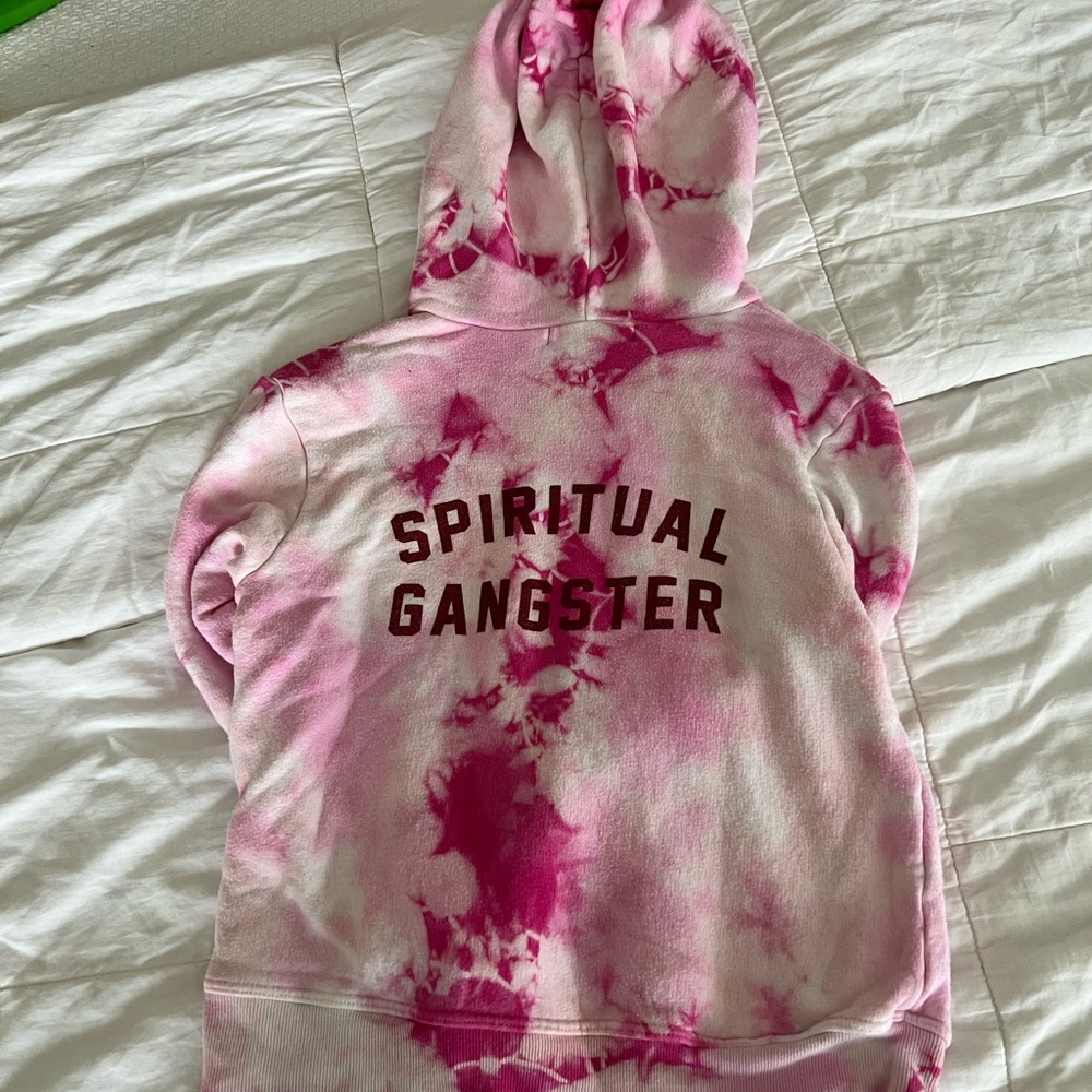 Girls Spiritual Gangster Tie Dye Hoodie